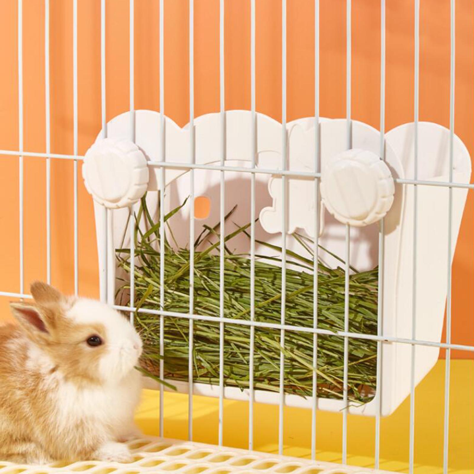 Rabbit Hay Feeder Bunny Hay Holder Storage Less Wasted Guinea Pig Hay Feeder
