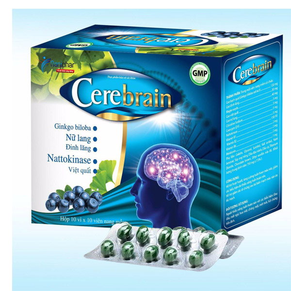 Thực phẩm bổ sung chất bổ cho người lớn Cerebrain