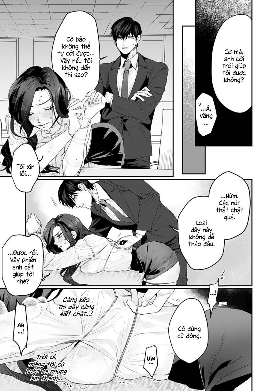 chân ái s&m: cô nàng nghiện ràng buộc x gã trai thích giải trói chapter 1 19