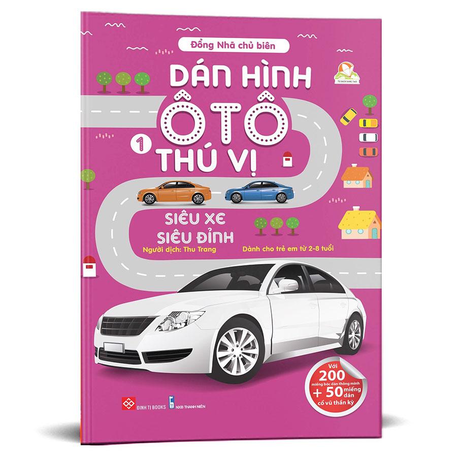 Dán Hình Ô Tô Thú Vị 1 - Siêu Xe Siêu Đỉnh