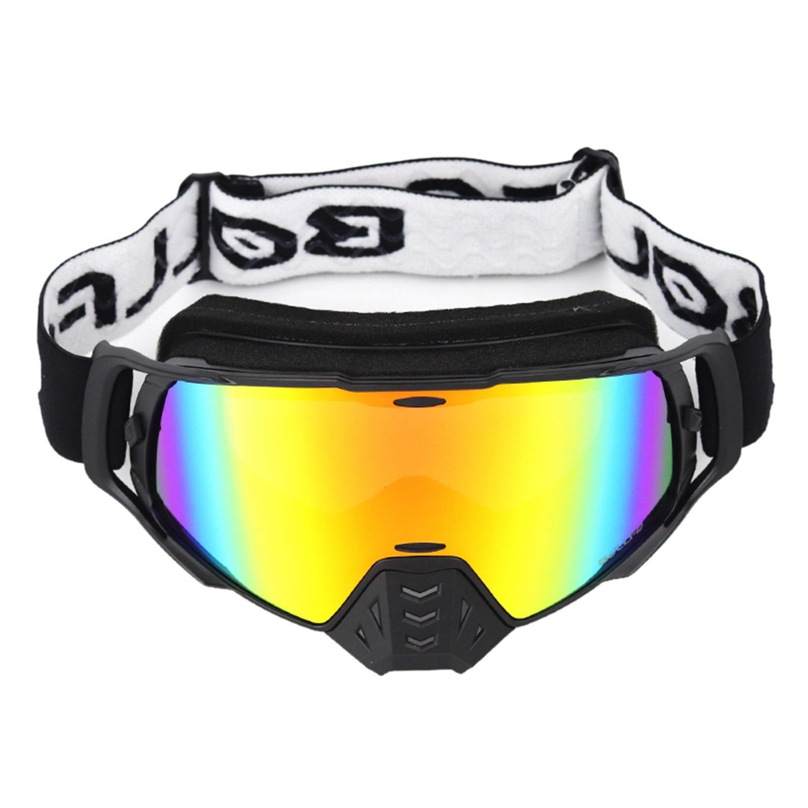 Anti Fog Motorcycle Goggles ATV Dirt Bike Racing Glasses Eyewear