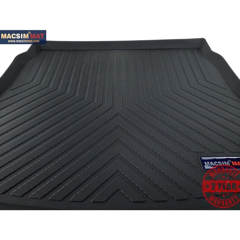 Thảm lót cốp xe ô tô Hyundai Accent 2017-đến nay nhãn hiệu Macsim hàng loại 2