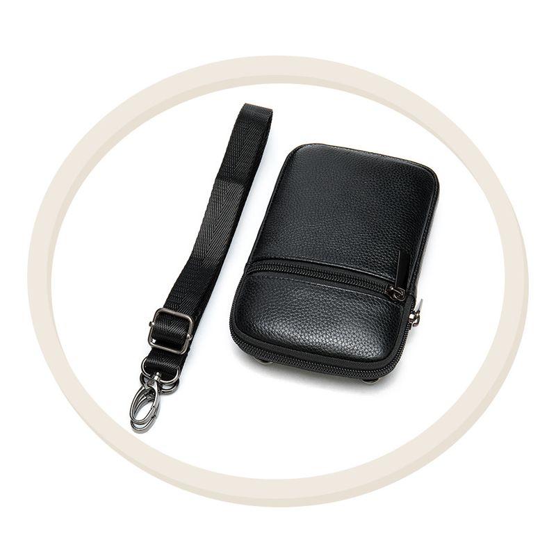 Túi đeo chéo nam DA BÒ THẬT phong cách mới - BEE GEE DCN9210