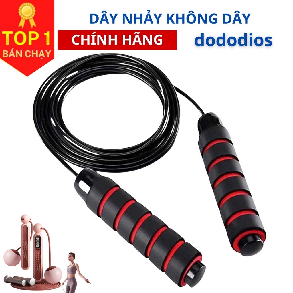 Hình ảnh Dây nhảy không dây đếm số dododios đo Calo thể dục giảm cân tại nhà có tạ sắt và dây lõi thép