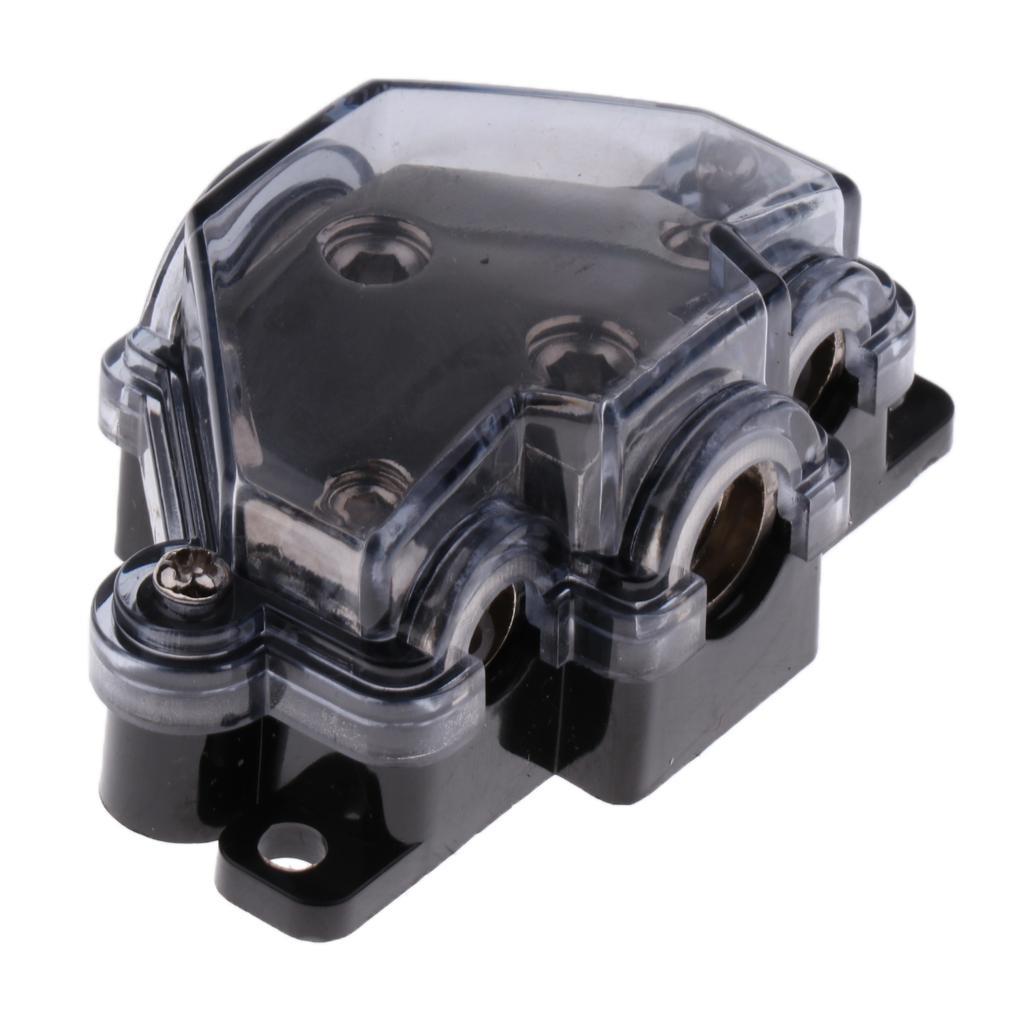 Car Audio Power/Ground Distribution Block  1 in 3 Out