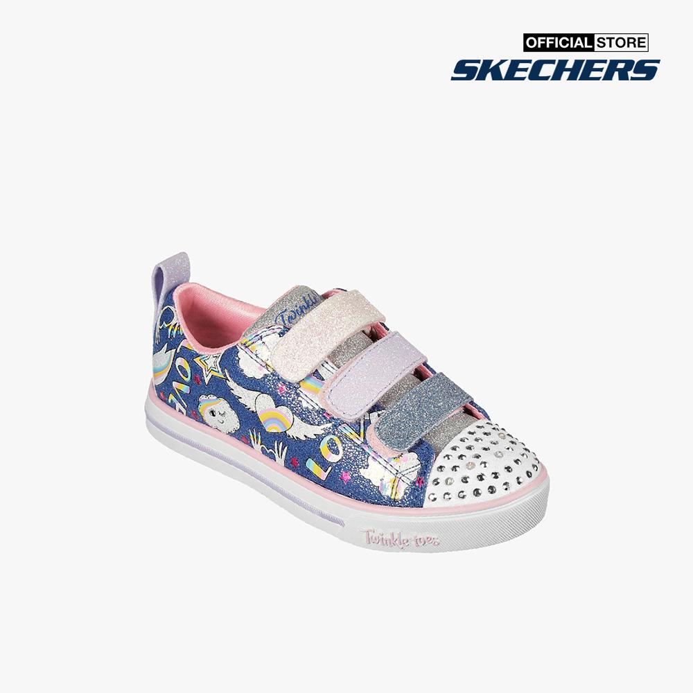 SKECHERS - Giày thể thao bé gái Sparkle Lite 314766L-NVMT