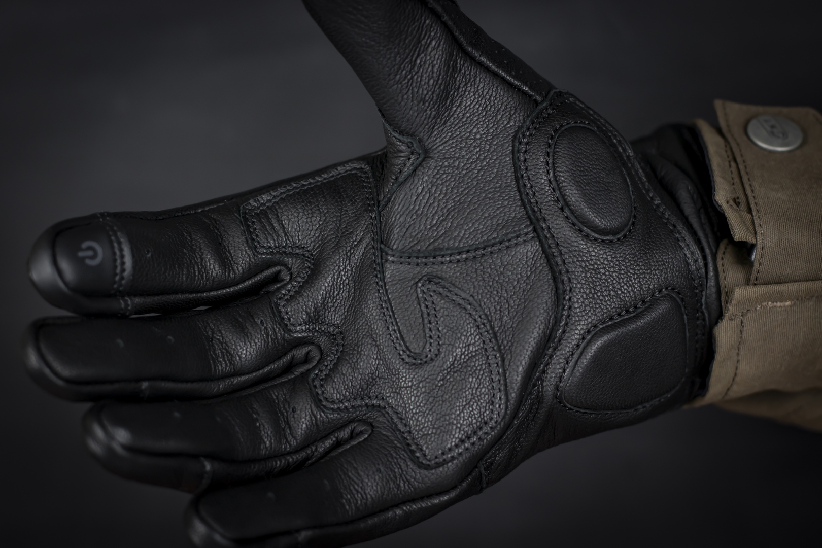 Găng Tay Bảo Hộ Lái Moto, Xe Máy LS2 Rust Man