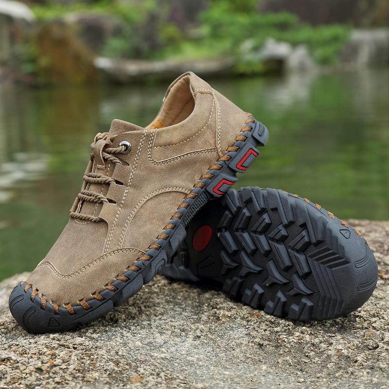 Giày Da Chạy Bộ Nam Chống Trượt Size 38-46