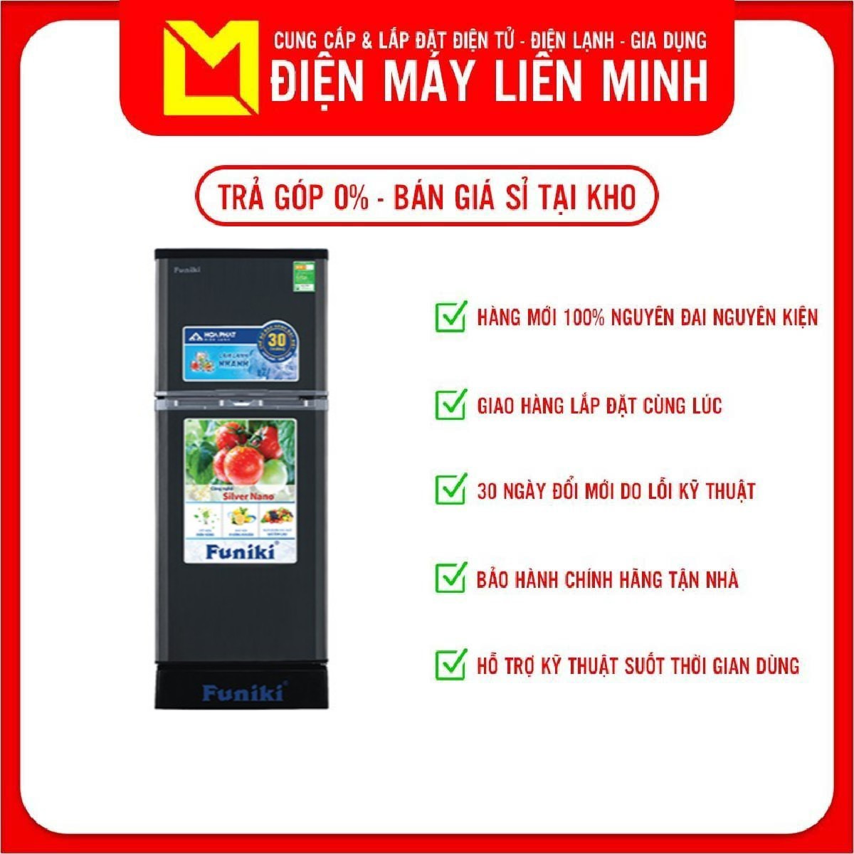 Tủ lạnh Funiki FR-126ISU 120 lít - Hàng chính hãng
