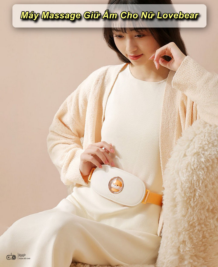 Máy Massage Giữ Ấm Cho Nữ Lovebear - Home and Garden
