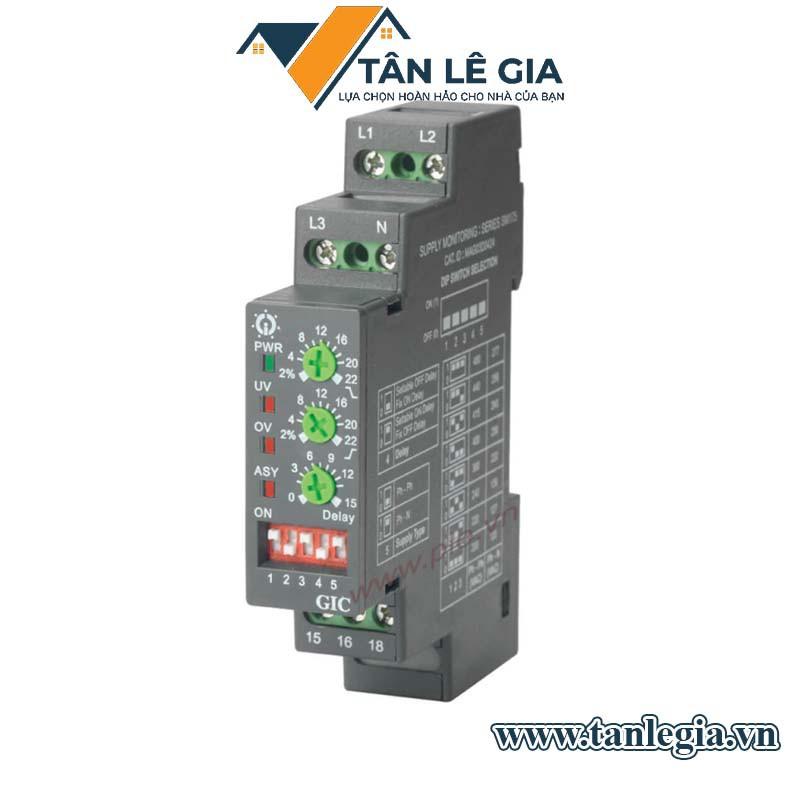 Rơ le bảo vệ điện áp đa năng Gic MAG03D0427