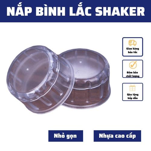 Nắp bình lắc pha chế shaker bằng nhựa cafe cocktail cao cấp đẹp dày dặn phù hợp với bình 350ml-500ml-700ml-1000ml