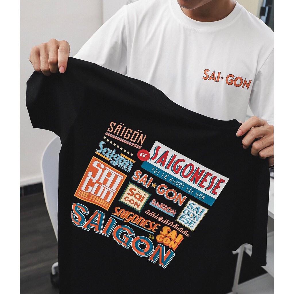 Áo Thun Nam Nữ Saigonese Tay Lỡ Oversize Unisex
