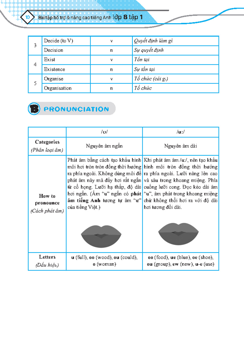 The Langmaster - Bài Tập Bổ Trợ Và Nâng Cao Tiếng Anh Lớp 8 - Tập 1 (Có Đáp Án) - Global Success_MT