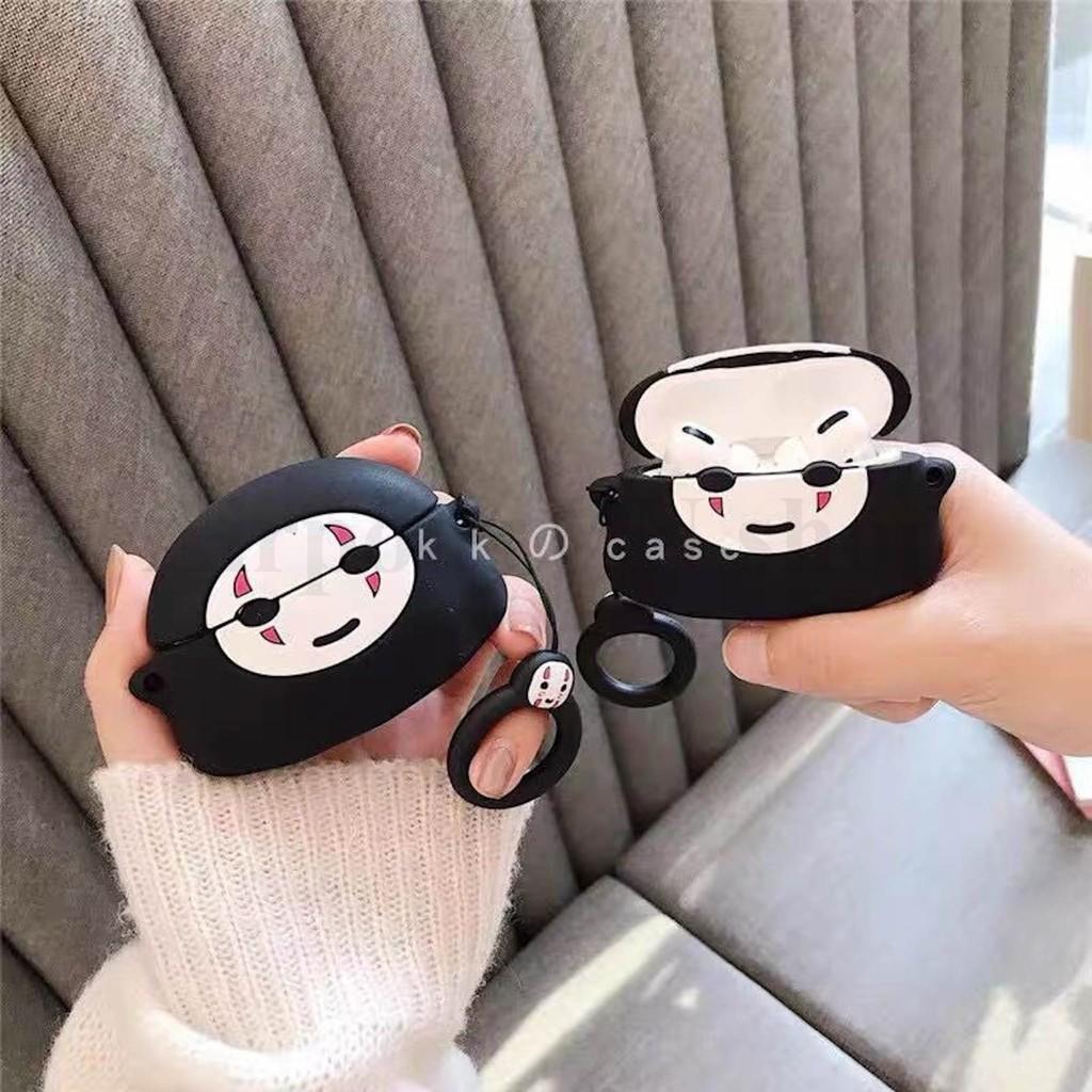 Bao Case Ốp dành cho Airpods Pro vô diện lùn kute silicon cao cấp