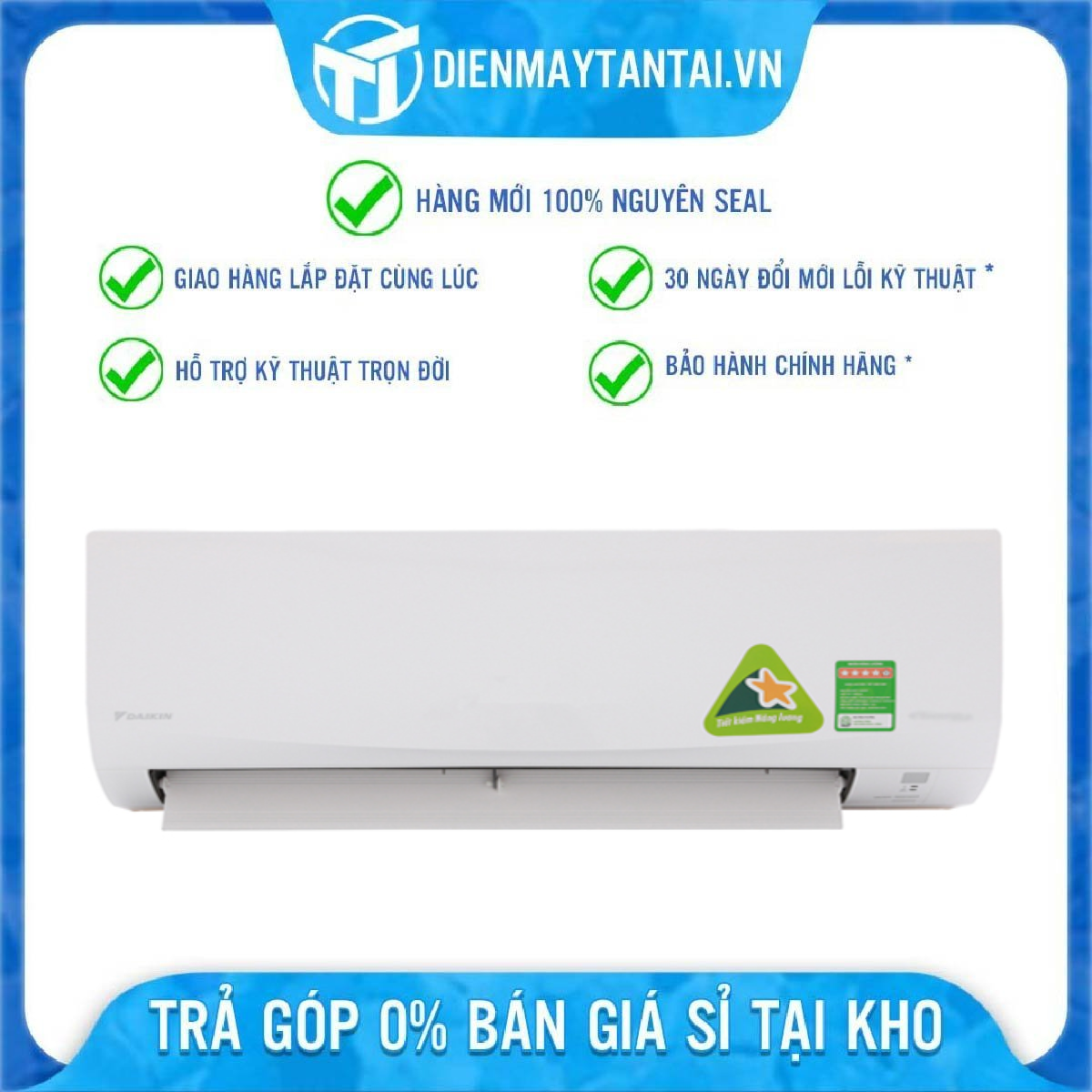 Máy lạnh Daikin 1.0 HP FTF25UV1V/RF25UV1V - HÀNG CHÍNH HÃNG