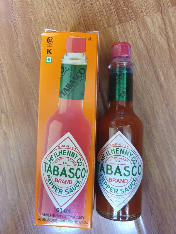 Sốt ớt đỏ hiệu Tabasco 60ml