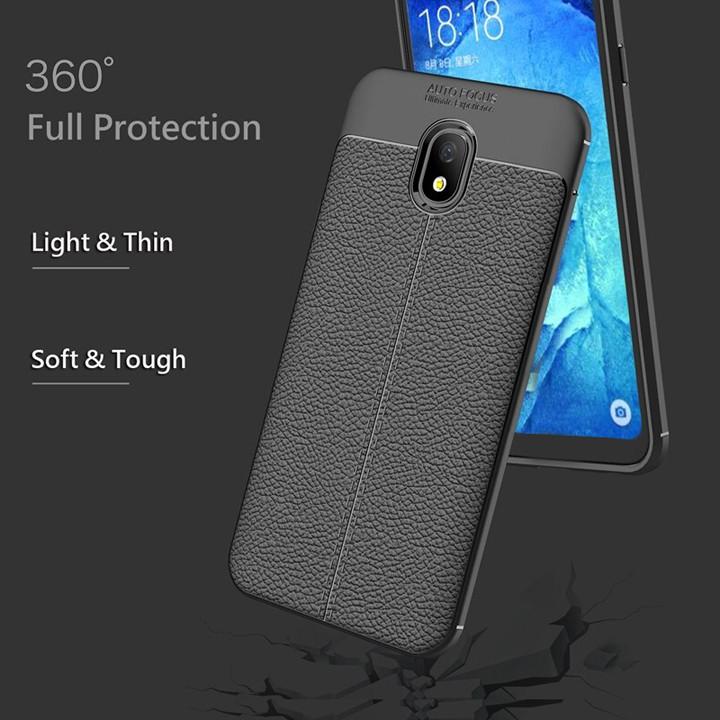Ốp lưng Xiaomi Redmi 8A silicon giả da Auto Focus