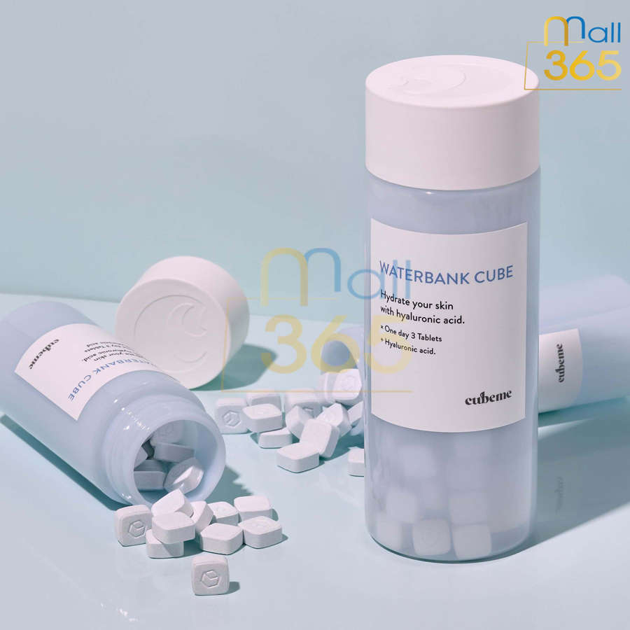 Viên cấp nước dưỡng ẩm làm đẹp da WaterBank Cube - Thực phẩm bảo vệ sức khoẻ