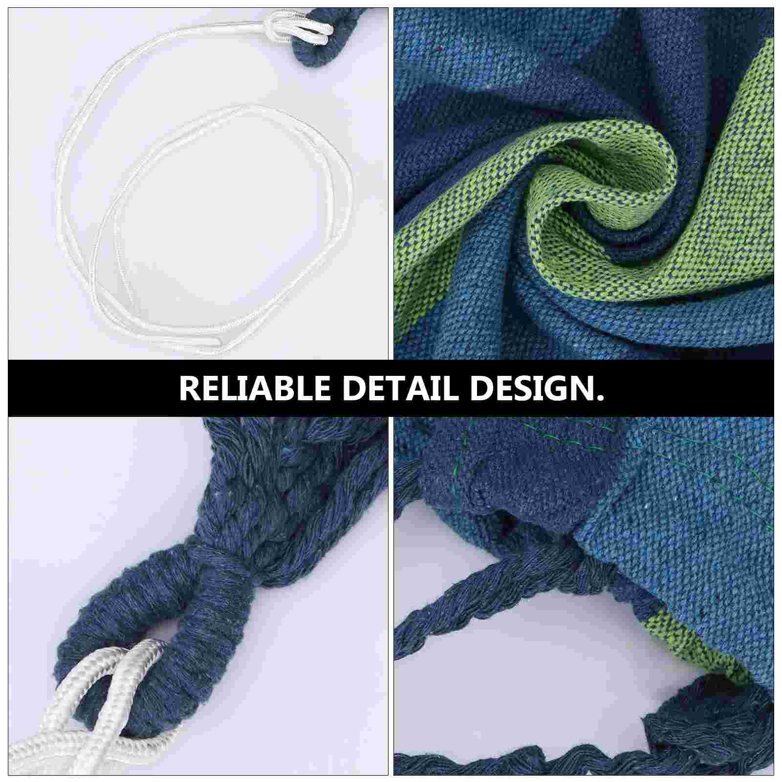 Cầu Vồng Vải Võng Ngoài Trời Sân Vườn Xoay Võng Sọc Vải Đầm Võng