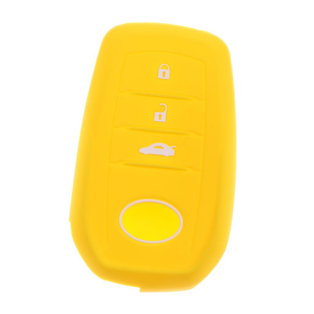 Car Key Silicone 3 Buttons Protective Case Cover For