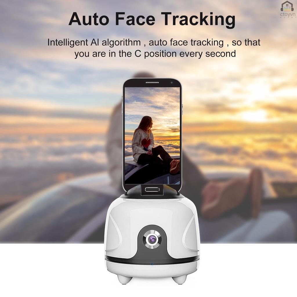 Giá đỡ điện thoại thông minh ổn định xoay 360 độ P1 hỗ trợ chụp ảnh/ live stream