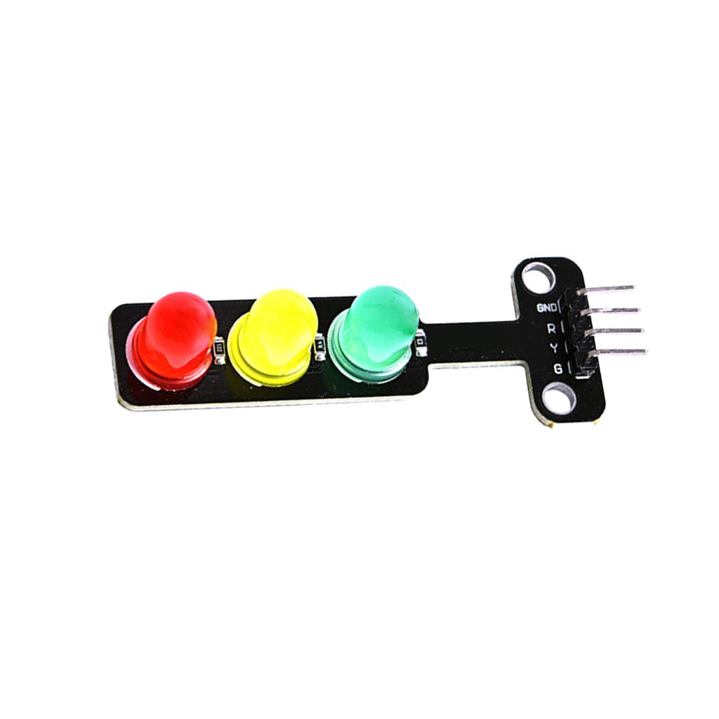 Mô-đun Hiển Thị LED 5V Mini Traffic Light 5mm Cho Arduino DIY Kit