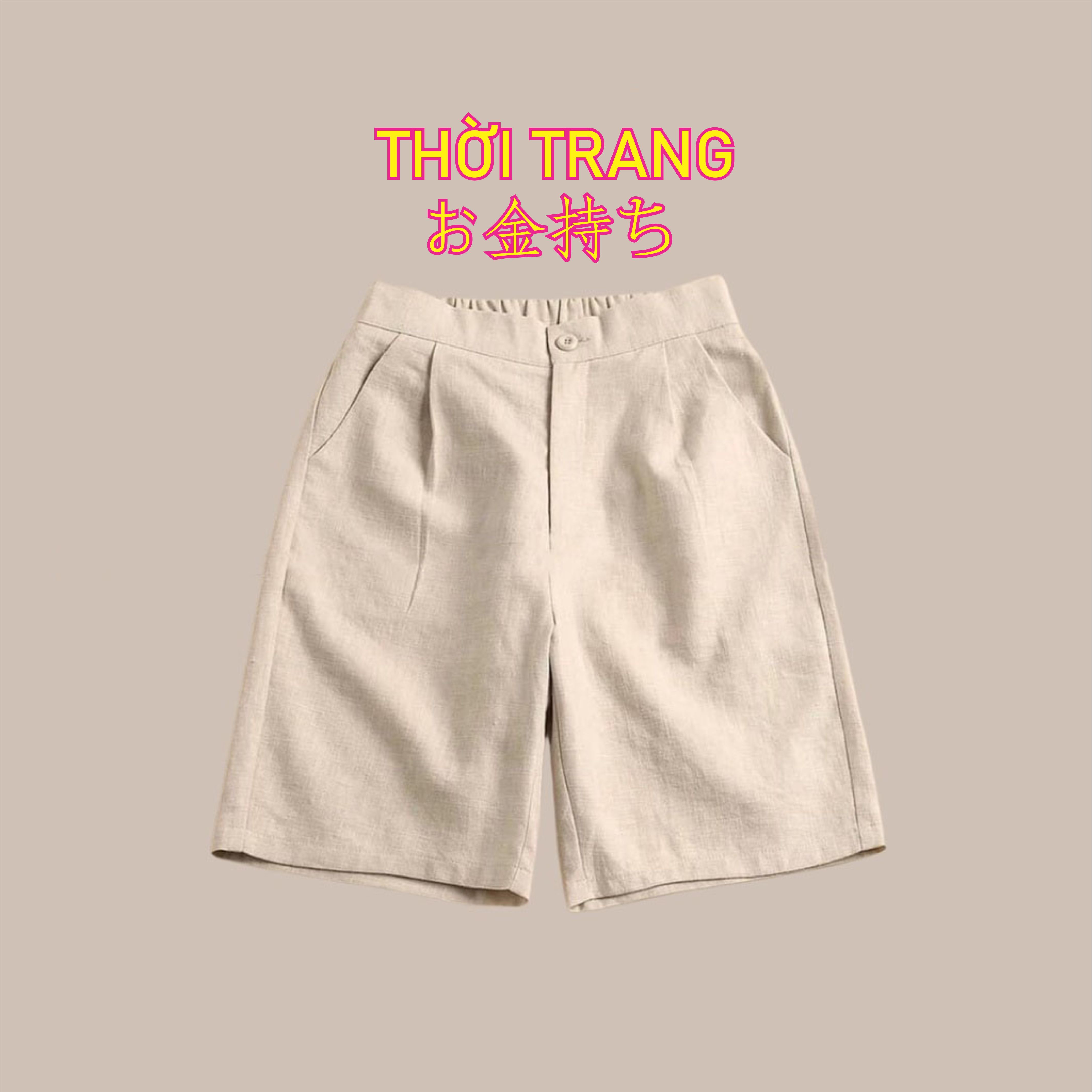 Quần đùi đũi siêu xinh, quần short đũi nữ 622