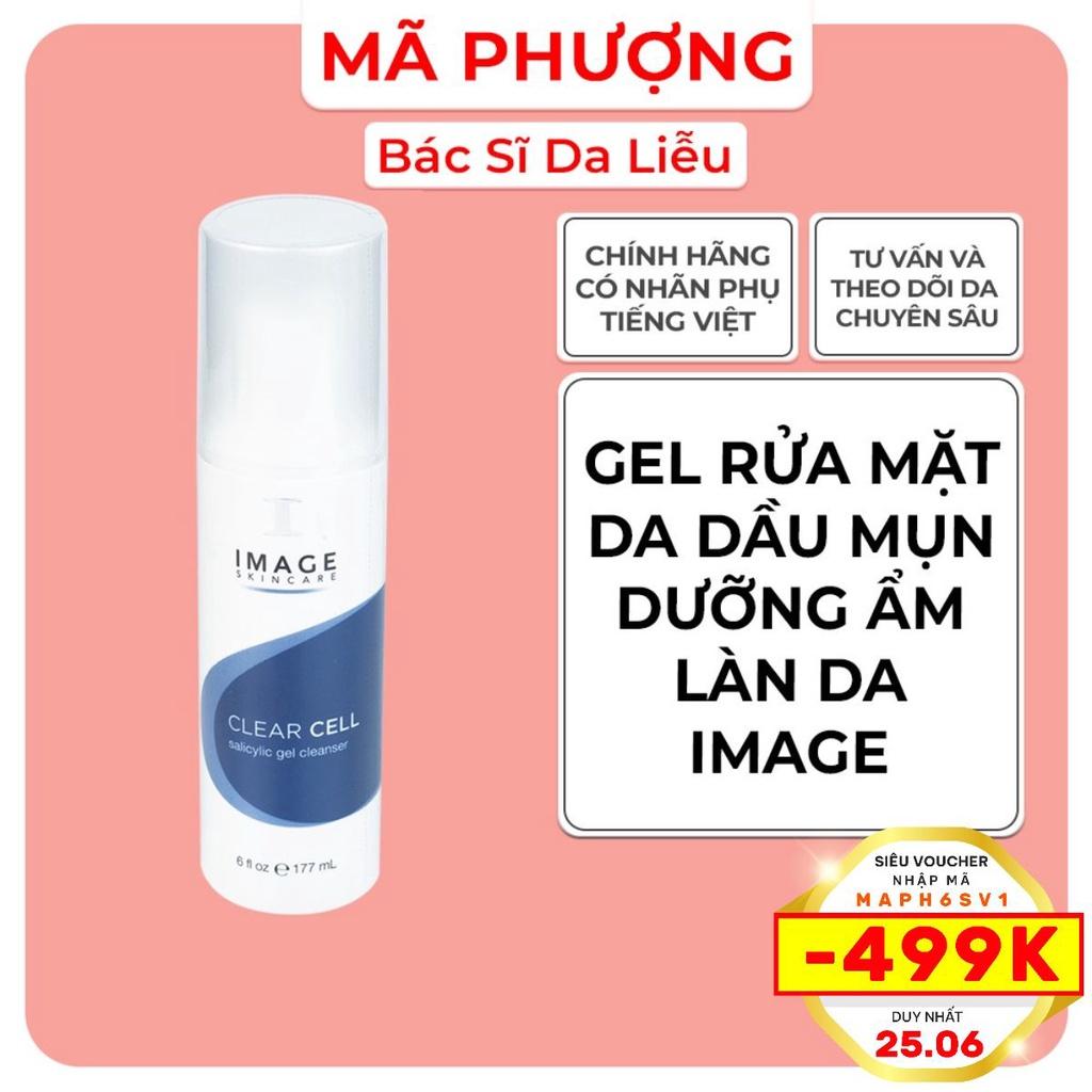 Sữa Rửa Mặt Cho Da Mụn Da Dầu Image Skincare Clear Cell 177ml