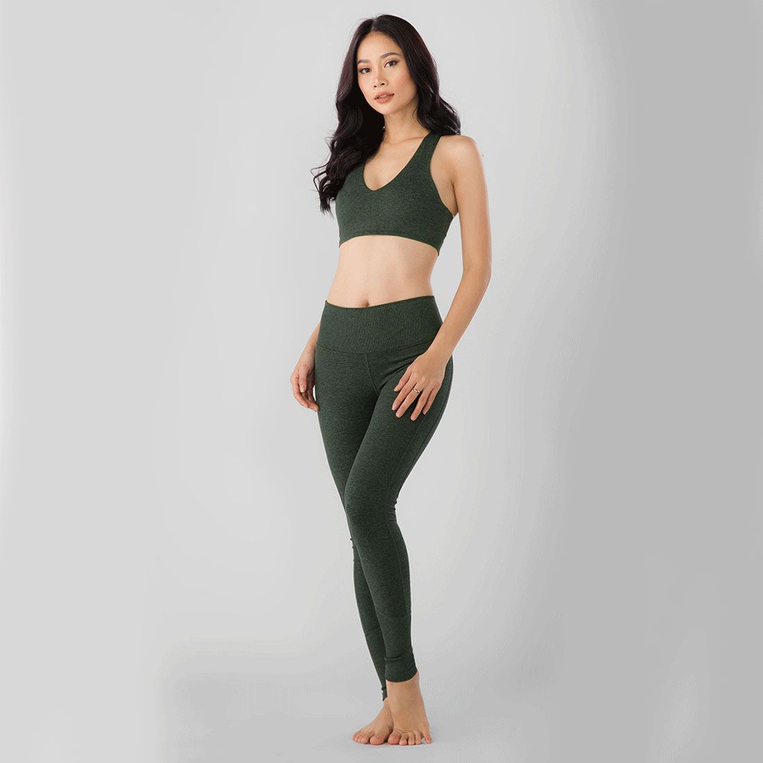 Quần Thể Thao Nữ High-Waist Lounge Legging Hunter - H9120