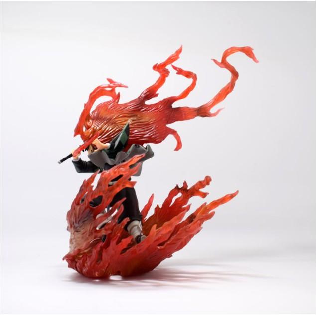 Mô hình Figure Kimetsu no Yaiba - Demon Slayer Tanjiro hiệu ứng rồng 20cm