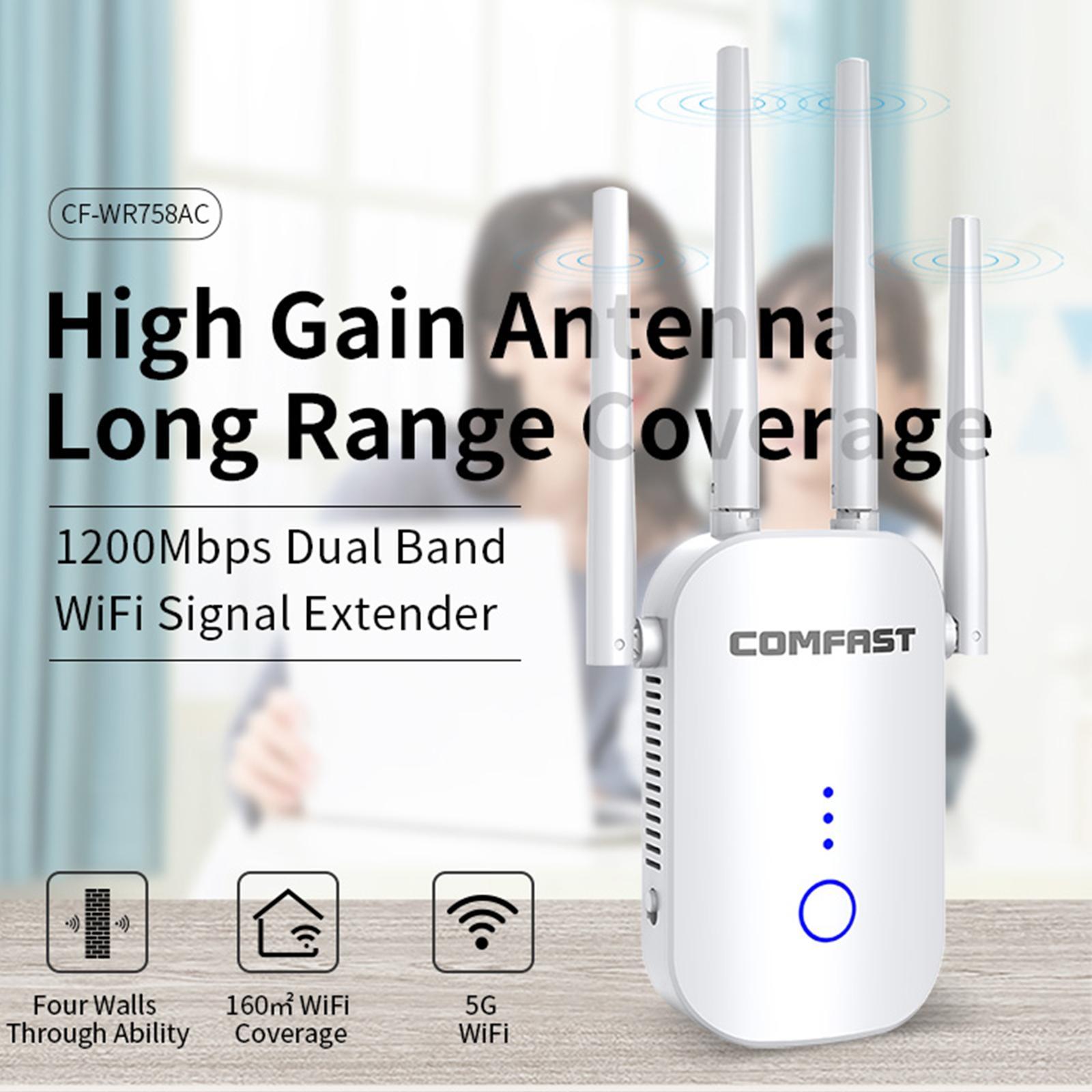 1200Mbps Wireless Amplifier Router AU