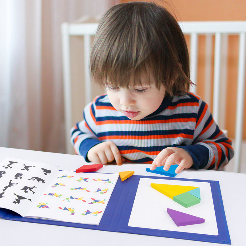 Đồ chơi xếp hình tangram bằng gỗ với 4 LOẠI khác nhau giúp rèn luyện và phát triển tư duy của bé từ nhỏ