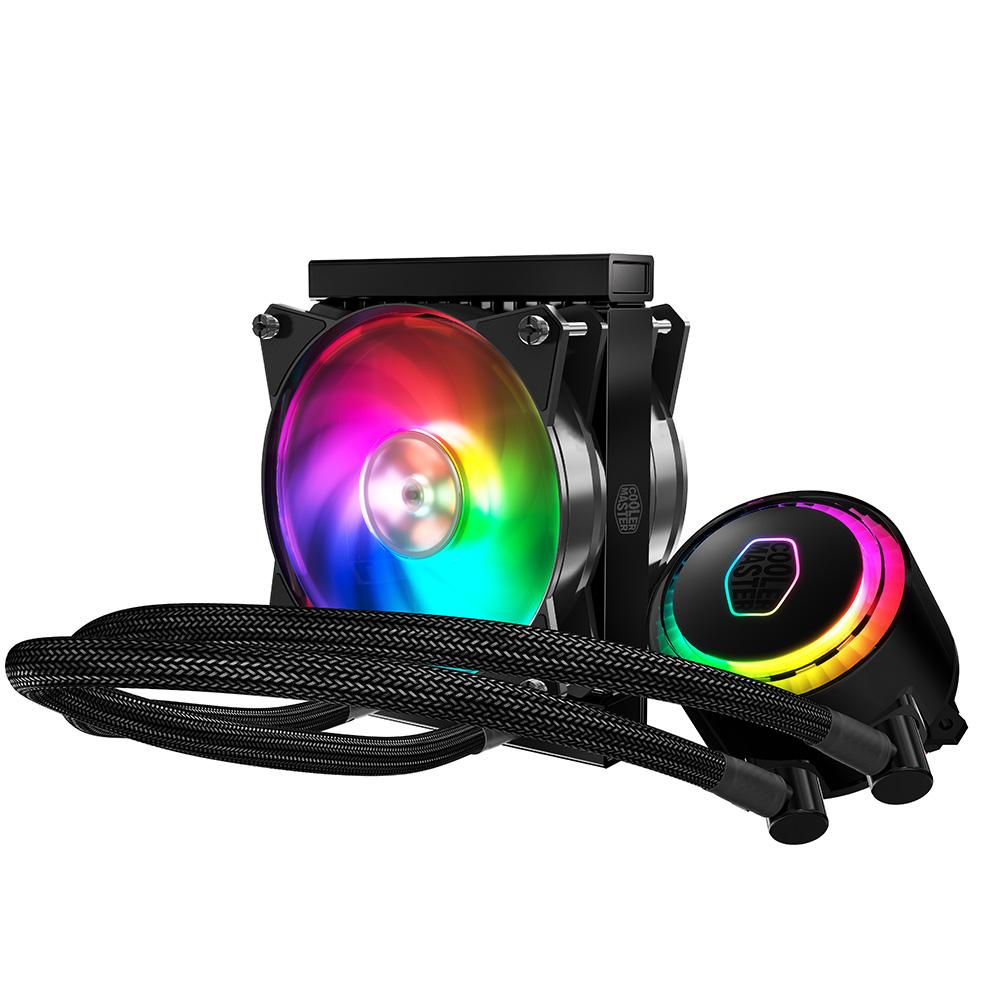 Tản nhiệt nước CPU Cooler Master MasterLiquid ML120R RGB - Hàng Chính Hãng