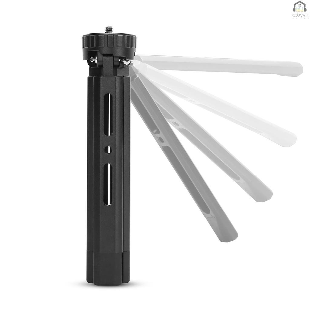 Giá đỡ ba chân mini bằng hợp kim nhôm kèm ốc vít 1/4 inch cho máy ảnh DSLR ILDC