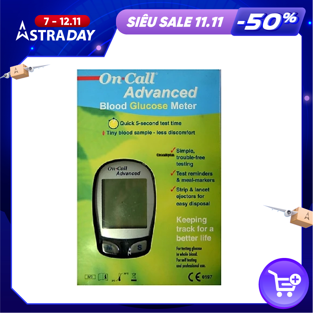 Máy đo đường huyết ON CALL Advanced 