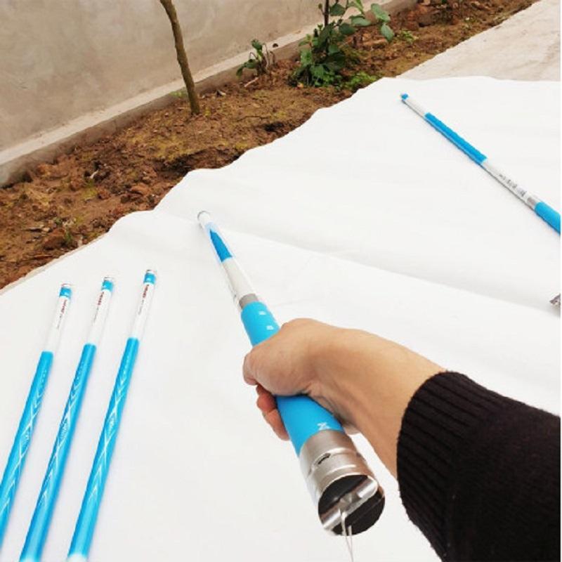 Cần câu tay câu đài Bạch Kinh Thiên xanh Opal 6H 8H 10H tặng kèm ngọn phụ CD28 CT14 - Sanami Fishing