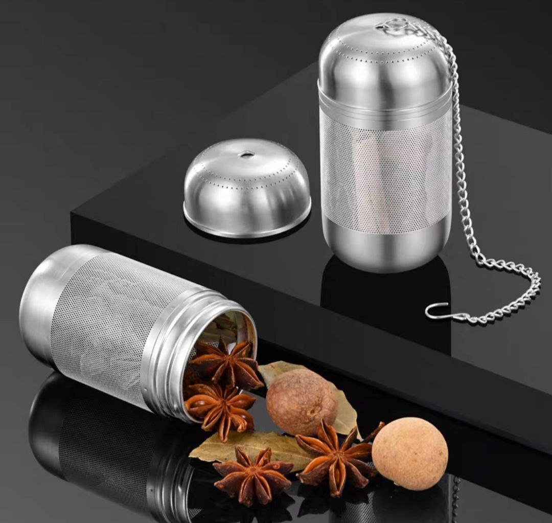 Dụng Cụ Lọc Quả Lọc Trà Inox SUS 304 &amp; 316L Quả Lọc Trà Gia Vị Thảo Quả Lỗ Lọc Siêu Mịn Kháng Khuẩn Công Nghệ CNC Cao Cấp