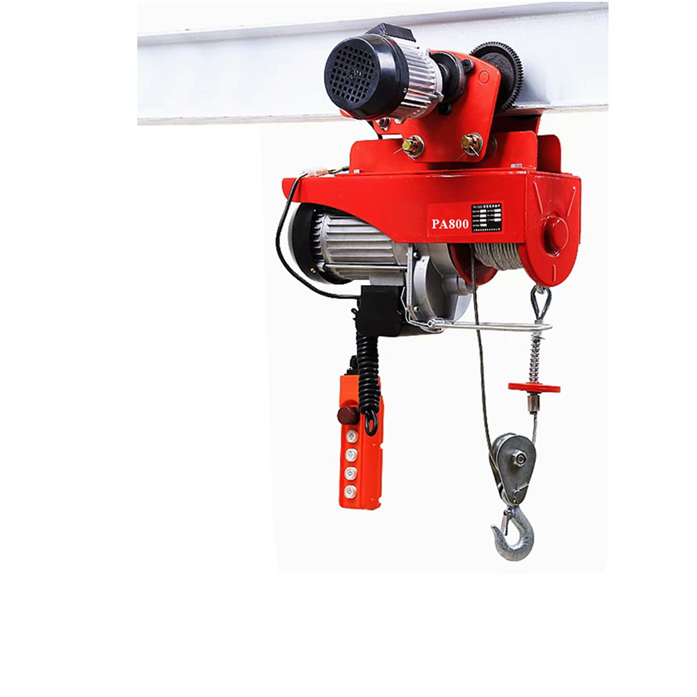 Bộ Tời Điện Kèm Rùa ABG PA800  12 Mét Giúp Máy Tời Treo Nâng Hạ Vật Nặng Dễ Dàng Trong Nhà Xưởng Công Nghiệp Và Đời Sống, Nâng Kéo Linh Hoạt, Hiệu Quả Cao – Hàng Chính Hãng
