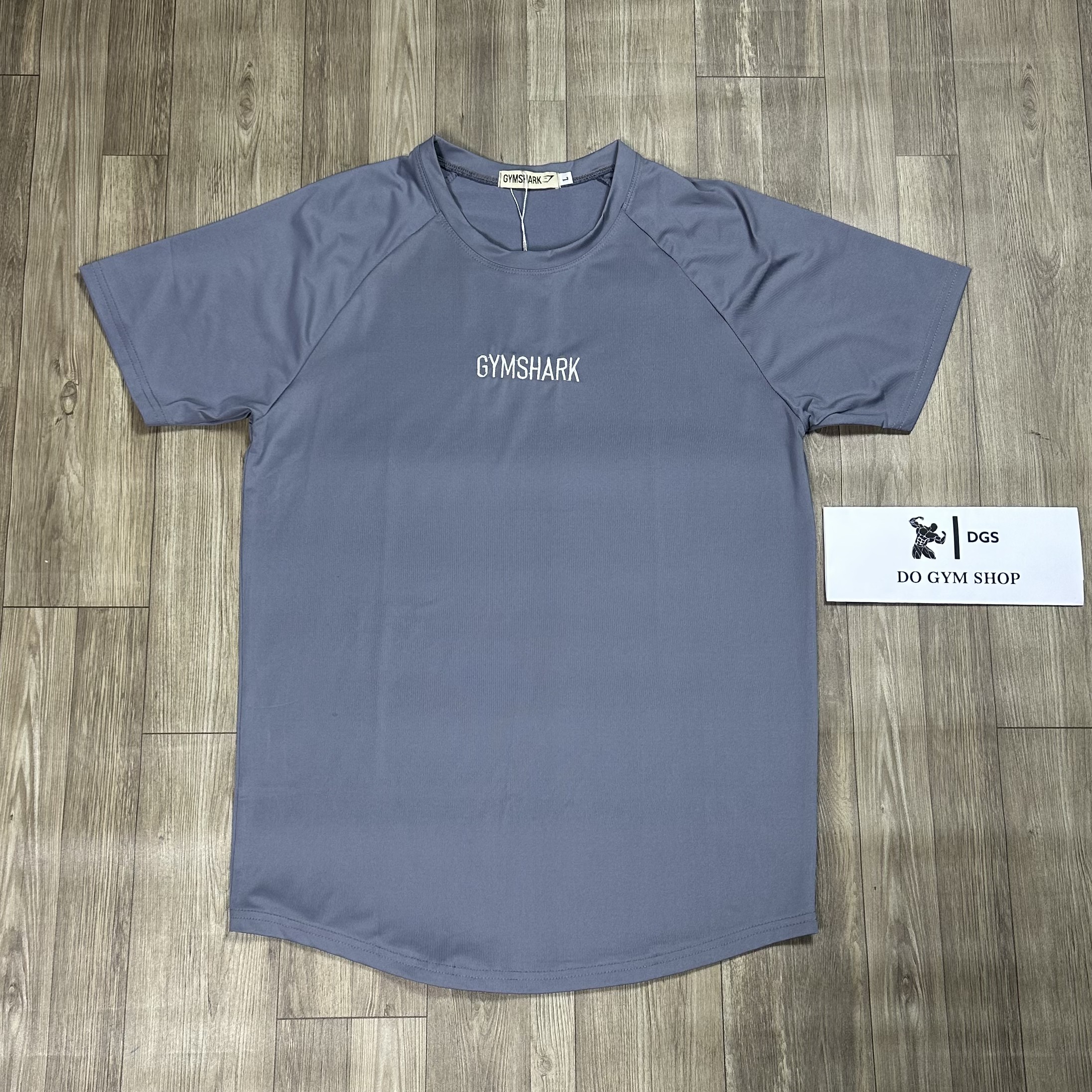 Áo thun lạnh nam tập gym DOGYMSHOP logo thêu, form ôm body đẹp AGTN9