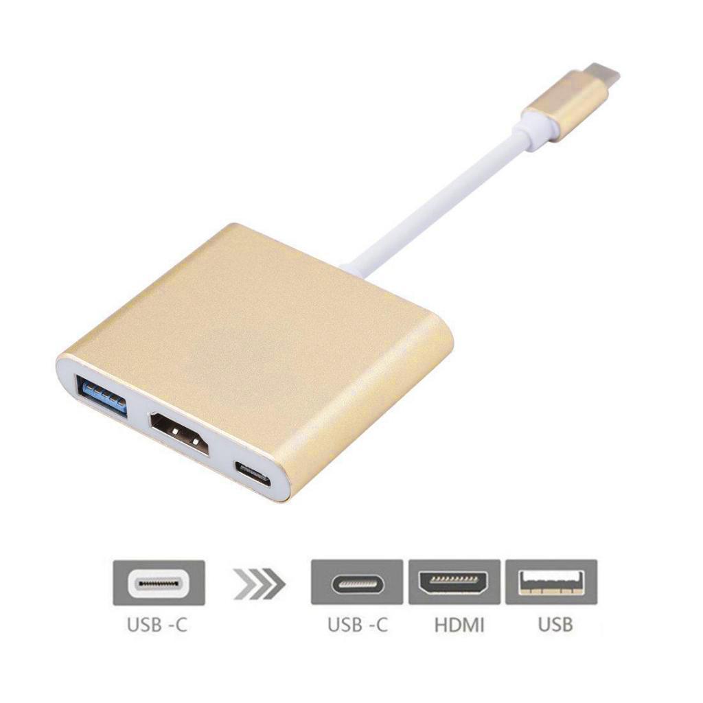 For S8 S9 Type C to 4K USB3.0 USB- Adapter