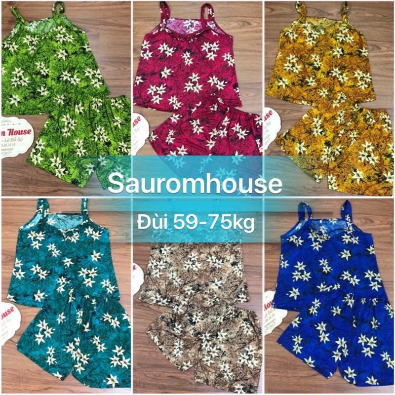 Bộ mặc nhà quần đùi size đại