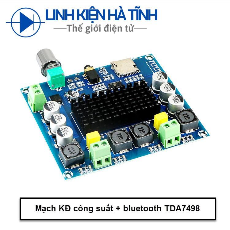 Mạch khuếch đại công suất bluetooth TDA7498 7498 2x100W hỗ trợ khoảng cách siêu xa