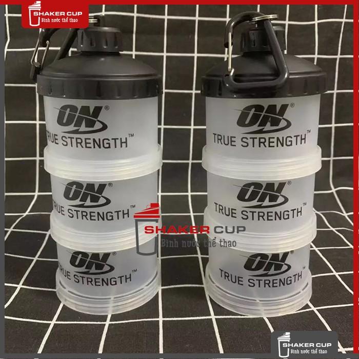 Hũ Đựng Bột Whey Mass 3 Tầng Storage Boxes Chính Hãng