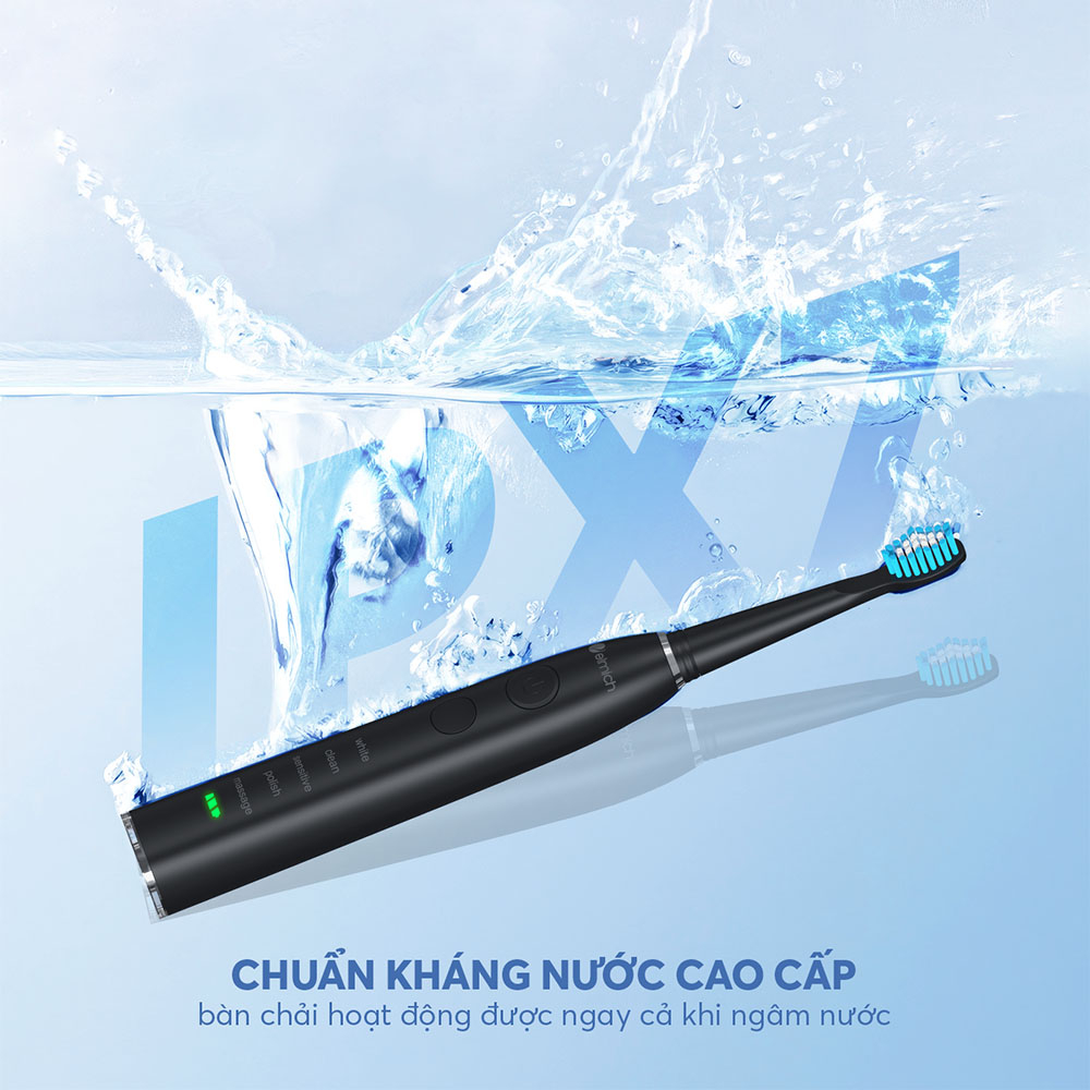Bàn Chải Điện Elmich Procare TBE-8453,Hàng Chính Hãng, Kèm 2 Đầu Bàn Chải, 5 Chế Độ Làm Sạch-JoyMall