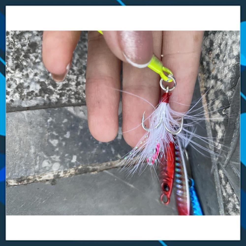 Mồi Câu Lure Jigging Nặng 7g_10g_15g_20g lure chẽm,nhồng,hồng,măng,vược,...._ Lure 24