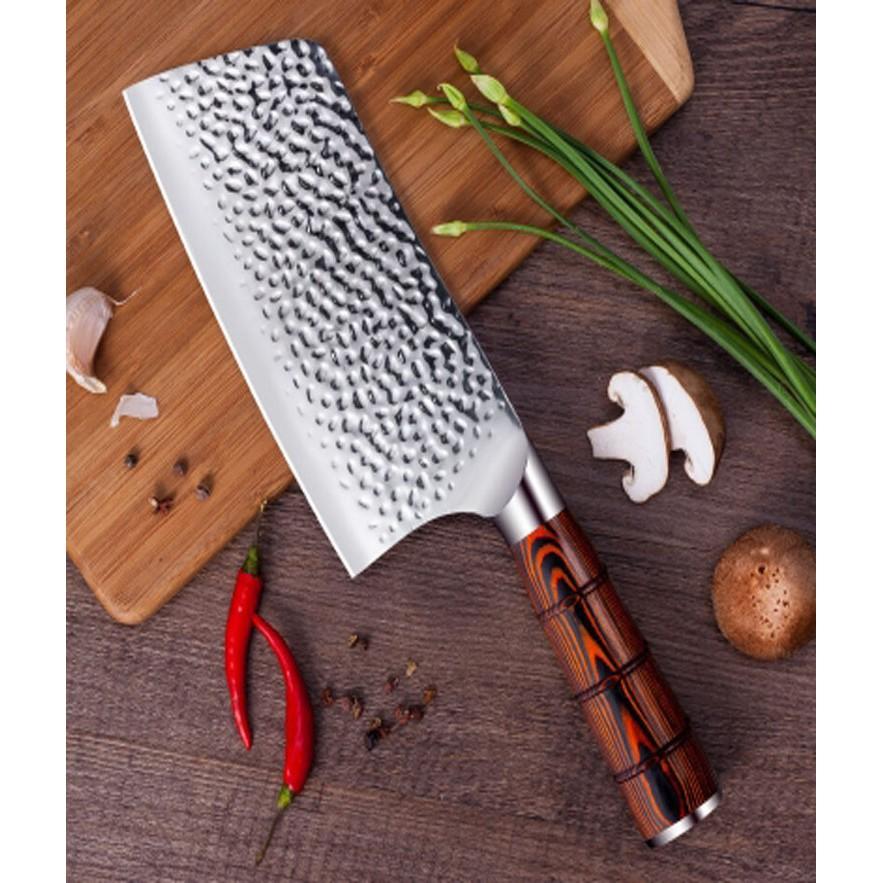 DAO - DAO BẾP NHẬT BẢN USUBA THÉP DAMASCUS MÃ FDT113 nt topcomshop vn