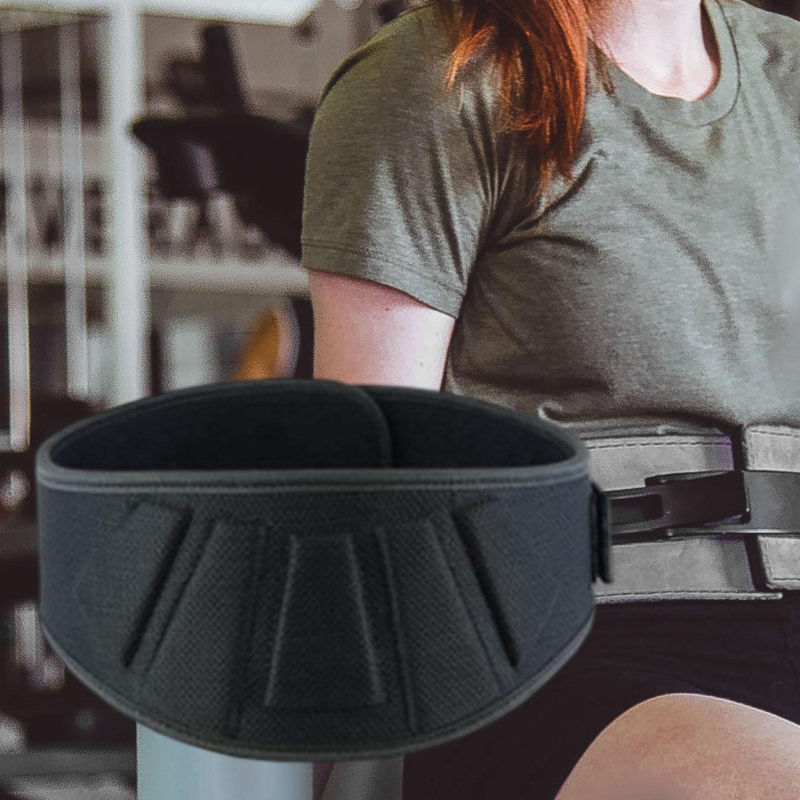 Weightlifting Belt for Men and Women, Gym Workout, Deadlift, Squats, Powerlifting, Bodybuilding