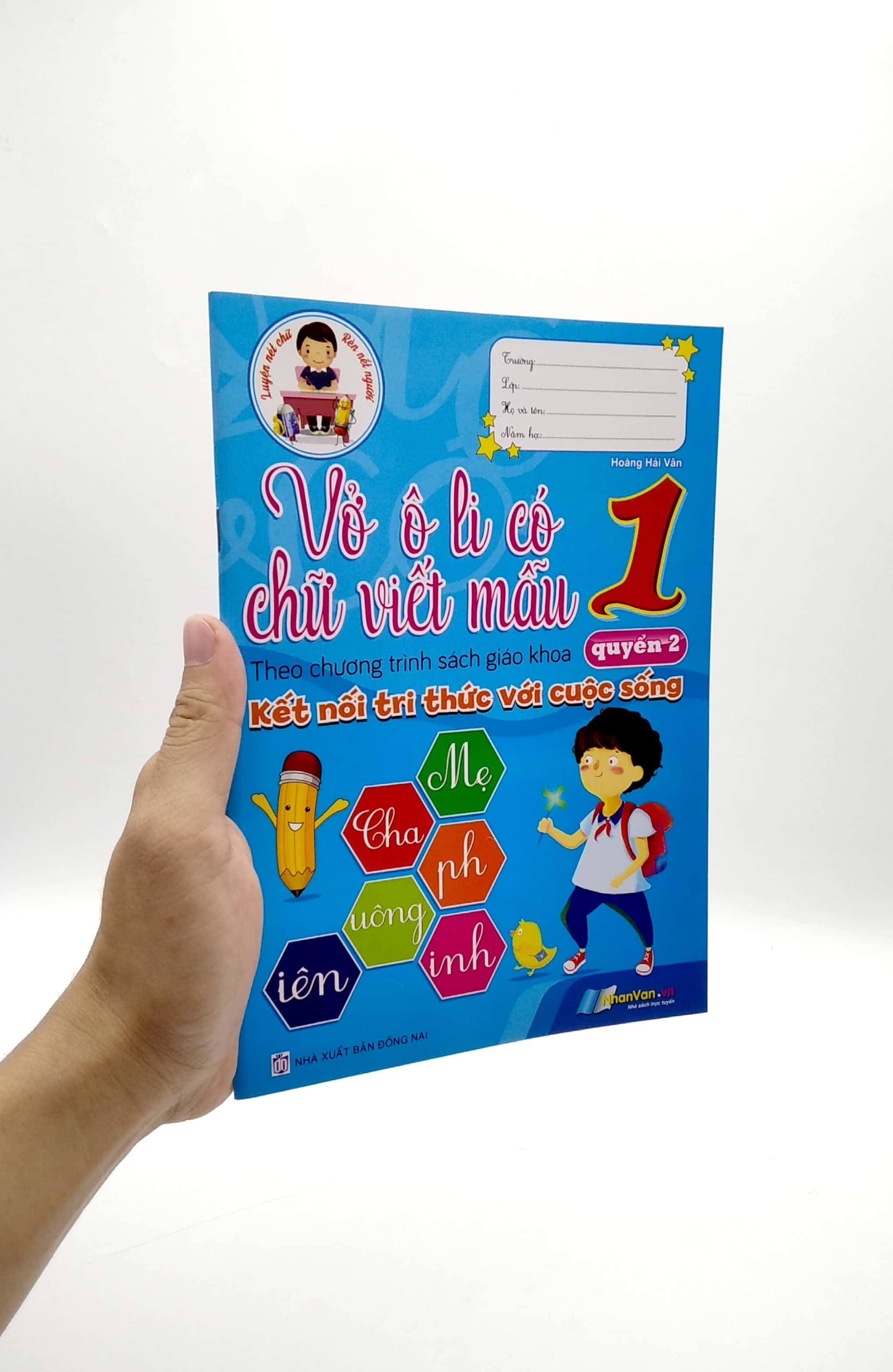 Vở Ô Li Có Chữ Viết Mẫu 1 - Quyển 2 (Theo Kết Nối Tri Thức Với Cuộc Sống)