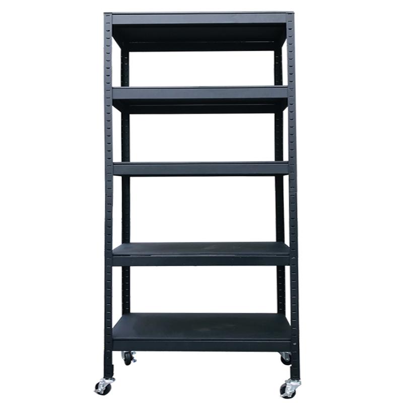 Kệ có bánh xe 5 tầng đa năng 100cm màu đen